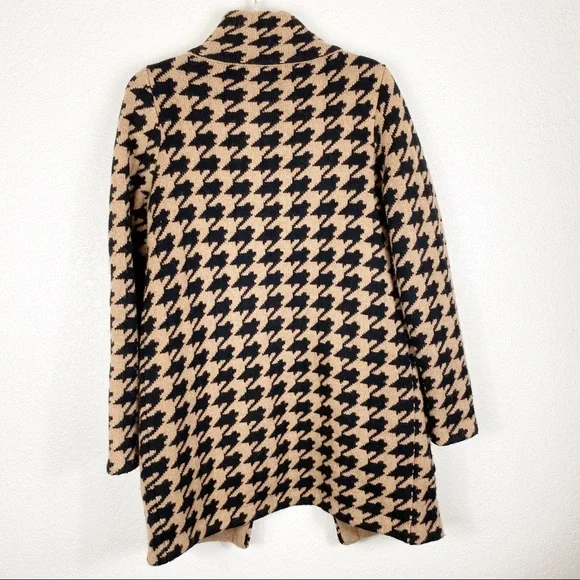 Madewell Black and Tan Houndstooth Cardigan - Picture 7 of 7